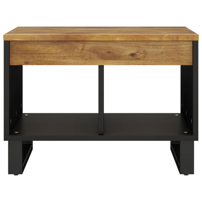 Couchtisch 55x50x40 cm Massivholz Mango - Pazzar.ch