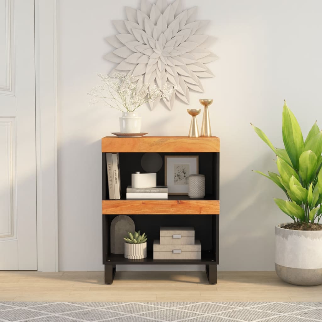 Beistelltisch 60x33x75 cm Massivholz Akazie - Pazzar.ch