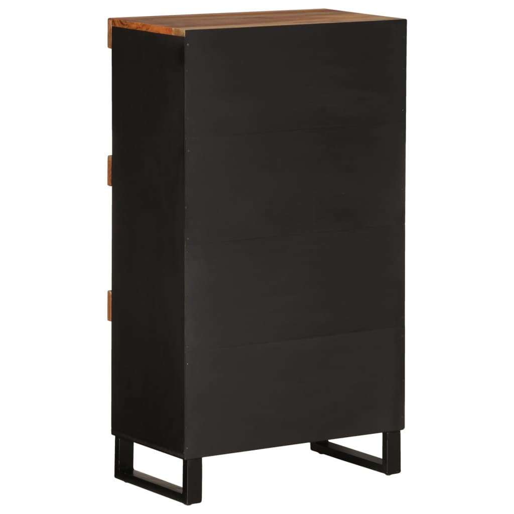Beistelltisch 60x33x107 cm Massivholz Akazie - Pazzar.ch
