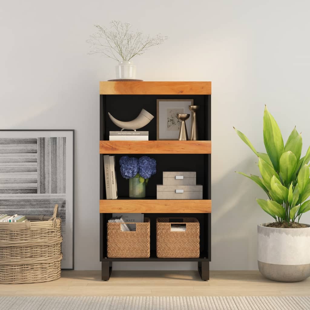 Beistelltisch 60x33x107 cm Massivholz Akazie - Pazzar.ch