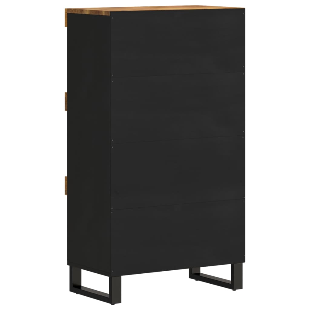 Beistellschrank 60x33x107 cm Massivholz Mango - Pazzar.ch
