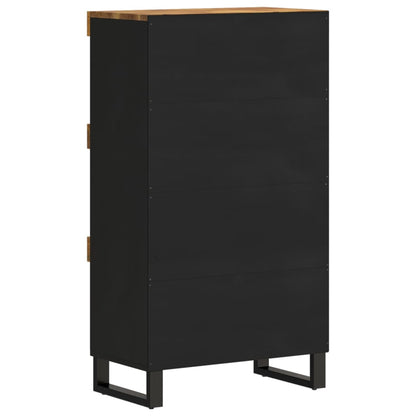 Beistellschrank 60x33x107 cm Massivholz Mango - Pazzar.ch