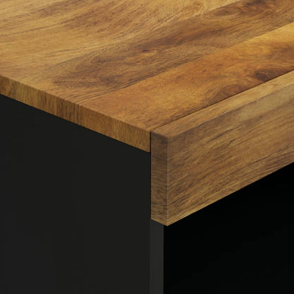 Beistellschrank 60x33x107 cm Massivholz Mango - Pazzar.ch