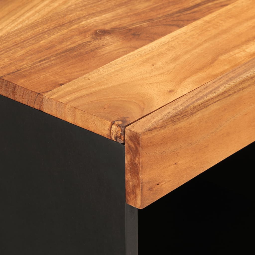 Beistelltisch 85x33x75 cm Massivholz Akazie - Pazzar.ch