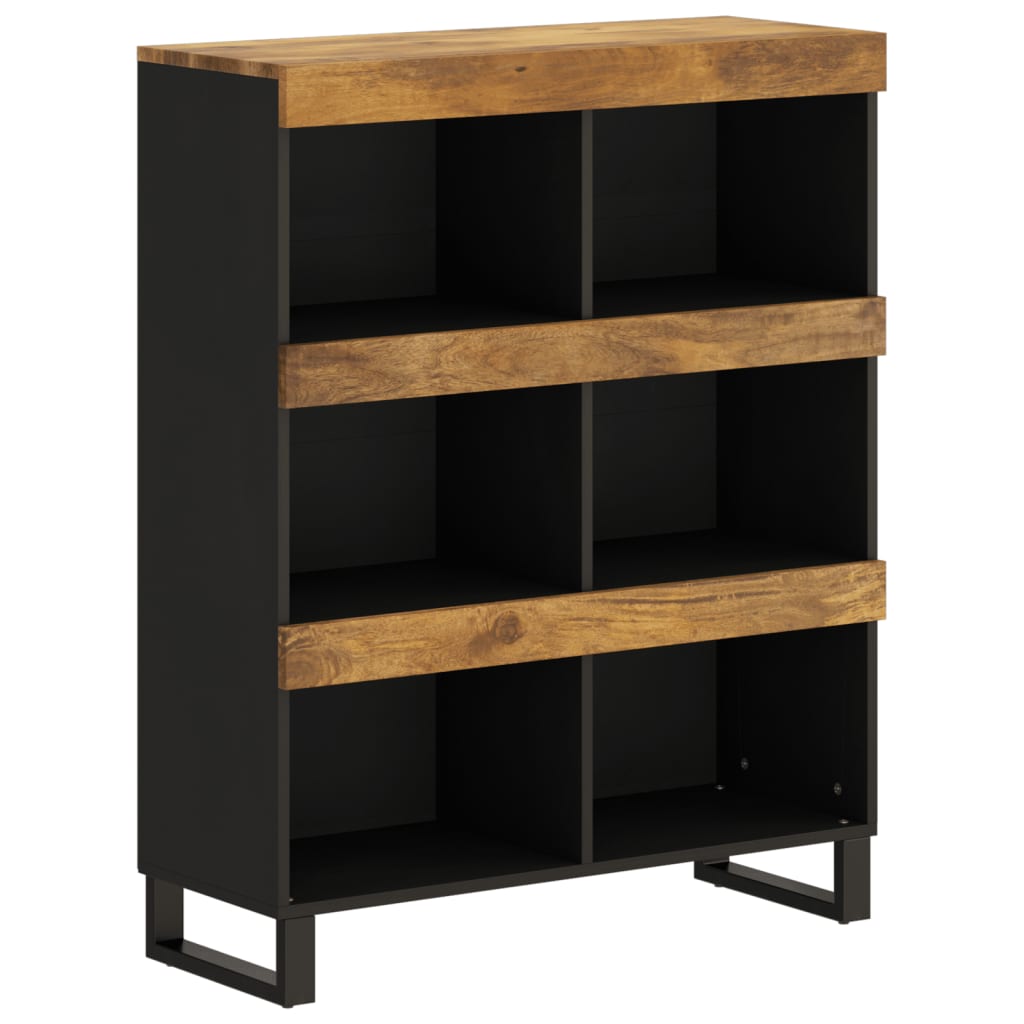 Beistellschrank 85x33x107 cm Massivholz Mango - Pazzar.ch