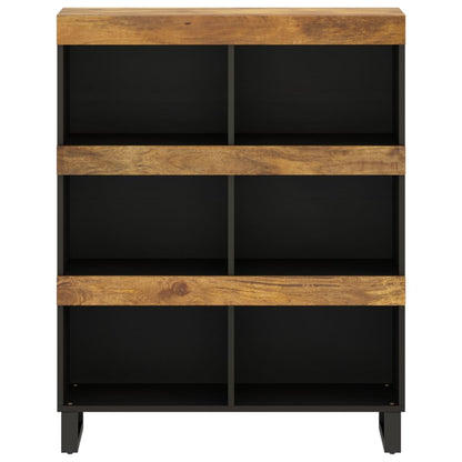 Beistellschrank 85x33x107 cm Massivholz Mango - Pazzar.ch