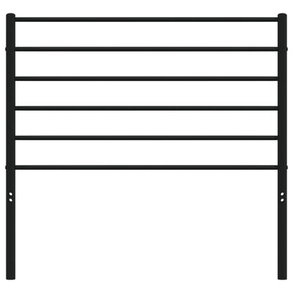 Kopfteil Metall Schwarz 100 cm - Pazzar.ch