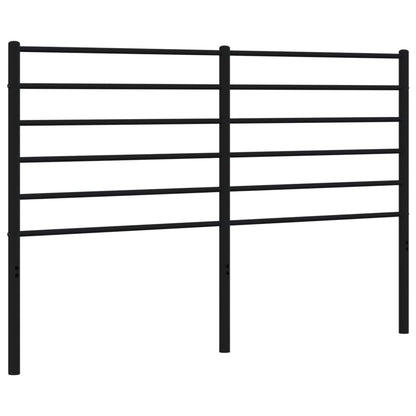Kopfteil Metall Schwarz 160 cm - Pazzar.ch