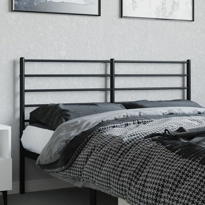 Kopfteil Metall Schwarz 160 cm - Pazzar.ch