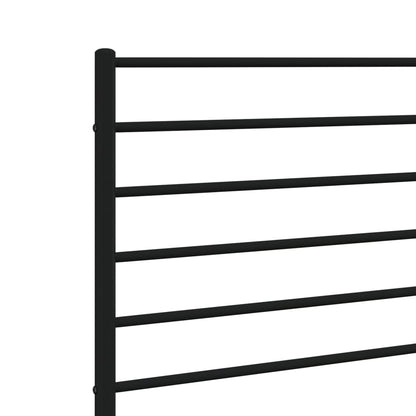 Kopfteil Metall Schwarz 200 cm - Pazzar.ch