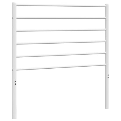 Kopfteil Metall Weiß 75 cm - Pazzar.ch