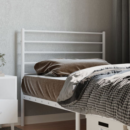 Kopfteil Metall Weiß 75 cm - Pazzar.ch