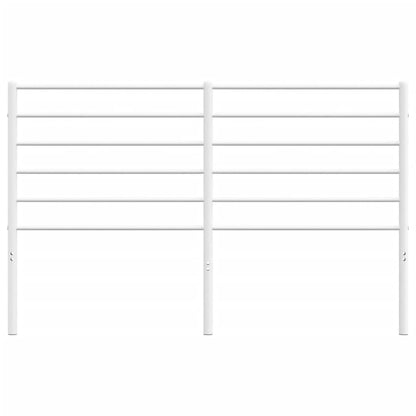 Kopfteil Metall Weiß 120 cm - Pazzar.ch