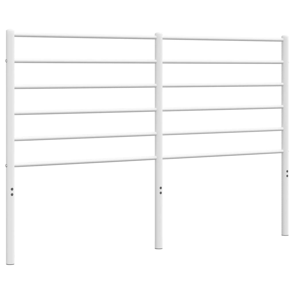 Kopfteil Metall Weiß 160 cm - Pazzar.ch