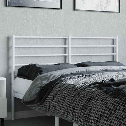 Kopfteil Metall Weiß 160 cm - Pazzar.ch
