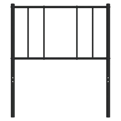 Kopfteil Metall Schwarz 100 cm - Pazzar.ch