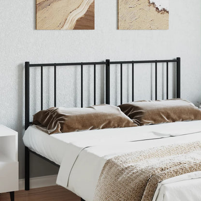 Kopfteil Metall Schwarz 120 cm - Pazzar.ch