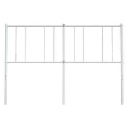 Kopfteil Metall Weiß 120 cm - Pazzar.ch