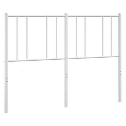 Kopfteil Metall Weiß 120 cm - Pazzar.ch