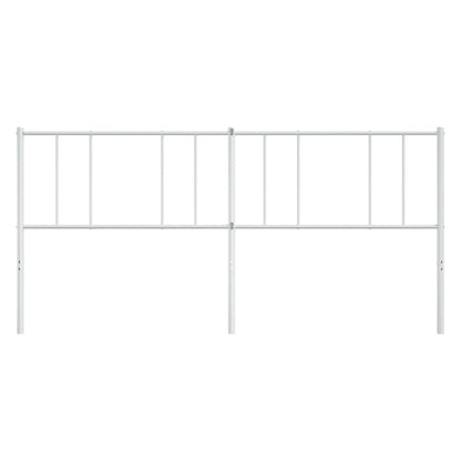 Kopfteil Metall Weiß 180 cm - Pazzar.ch