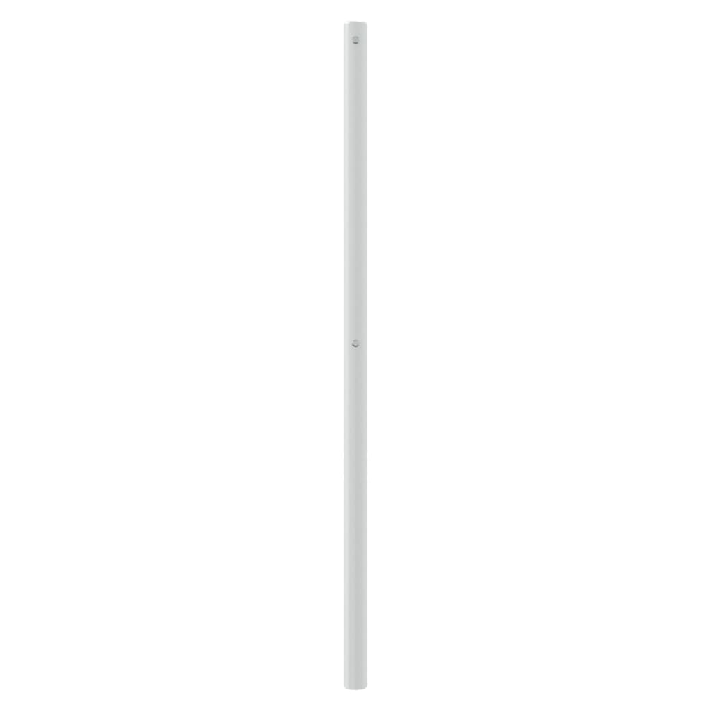 Kopfteil Metall Weiß 193 cm - Pazzar.ch