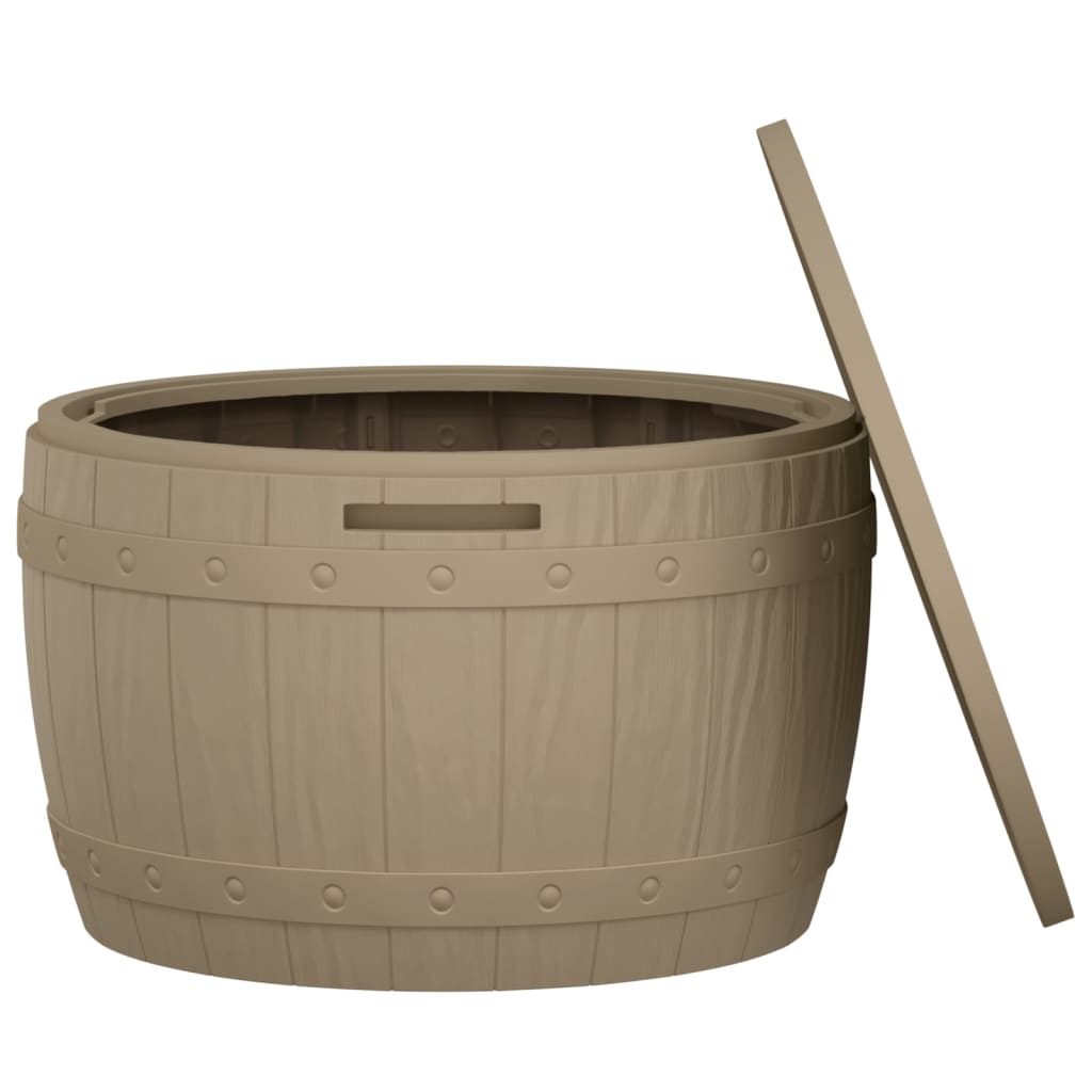 3-in-1 Gartenbox Hellbraun Polypropylen - Pazzar.ch