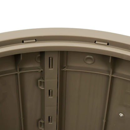 3-in-1 Gartenbox Hellbraun Polypropylen - Pazzar.ch