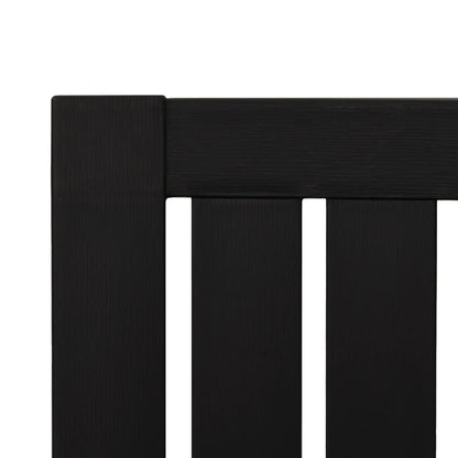 Adirondack-Gartenstühle 2 Stk. Schwarz Polypropylen - Pazzar.ch