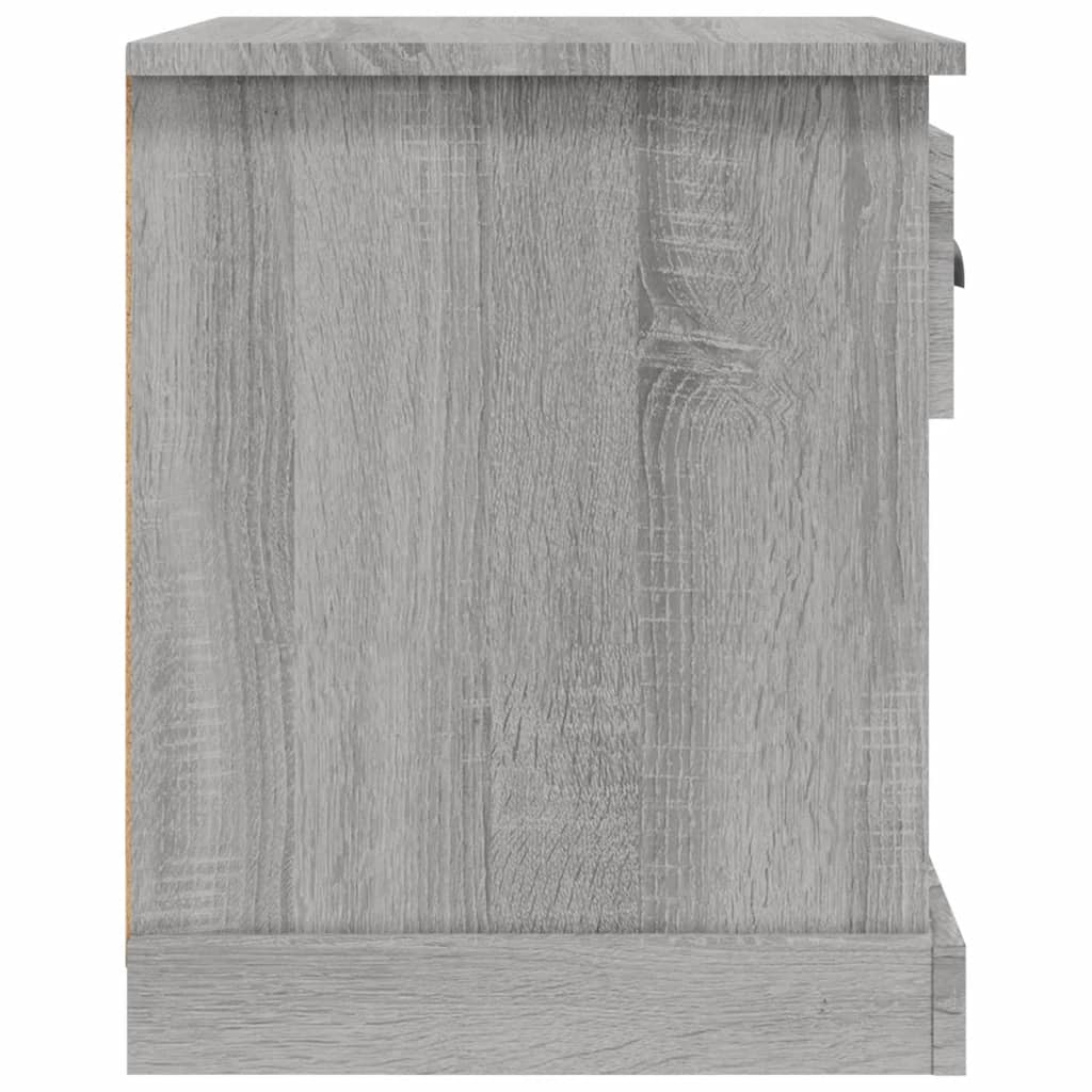 Nachttische 2 Stk. Grau Sonoma 39x39x47,5 cm Holzwerkstoff - Pazzar.ch