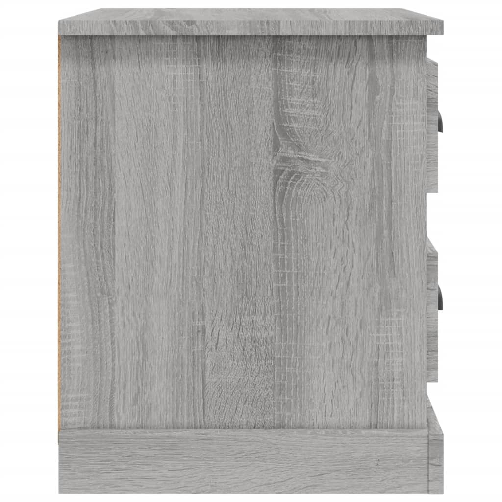 Nachttische 2 Stk. Grau Sonoma 39x39x47,5 cm Holzwerkstoff - Pazzar.ch