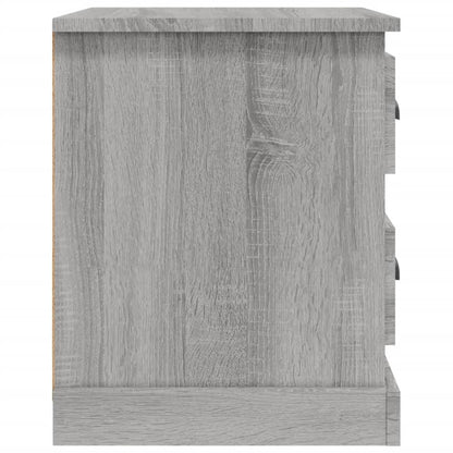 Nachttische 2 Stk. Grau Sonoma 39x39x47,5 cm Holzwerkstoff - Pazzar.ch