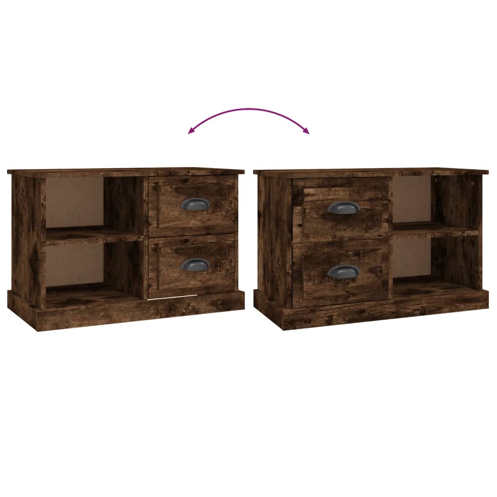 TV-Schrank Räuchereiche 73x35,5x47,5 cm Holzwerkstoff - Pazzar.ch