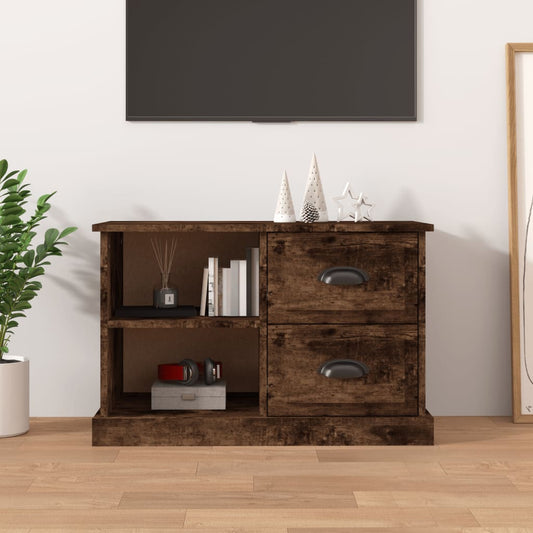 TV-Schrank Räuchereiche 73x35,5x47,5 cm Holzwerkstoff - Pazzar.ch