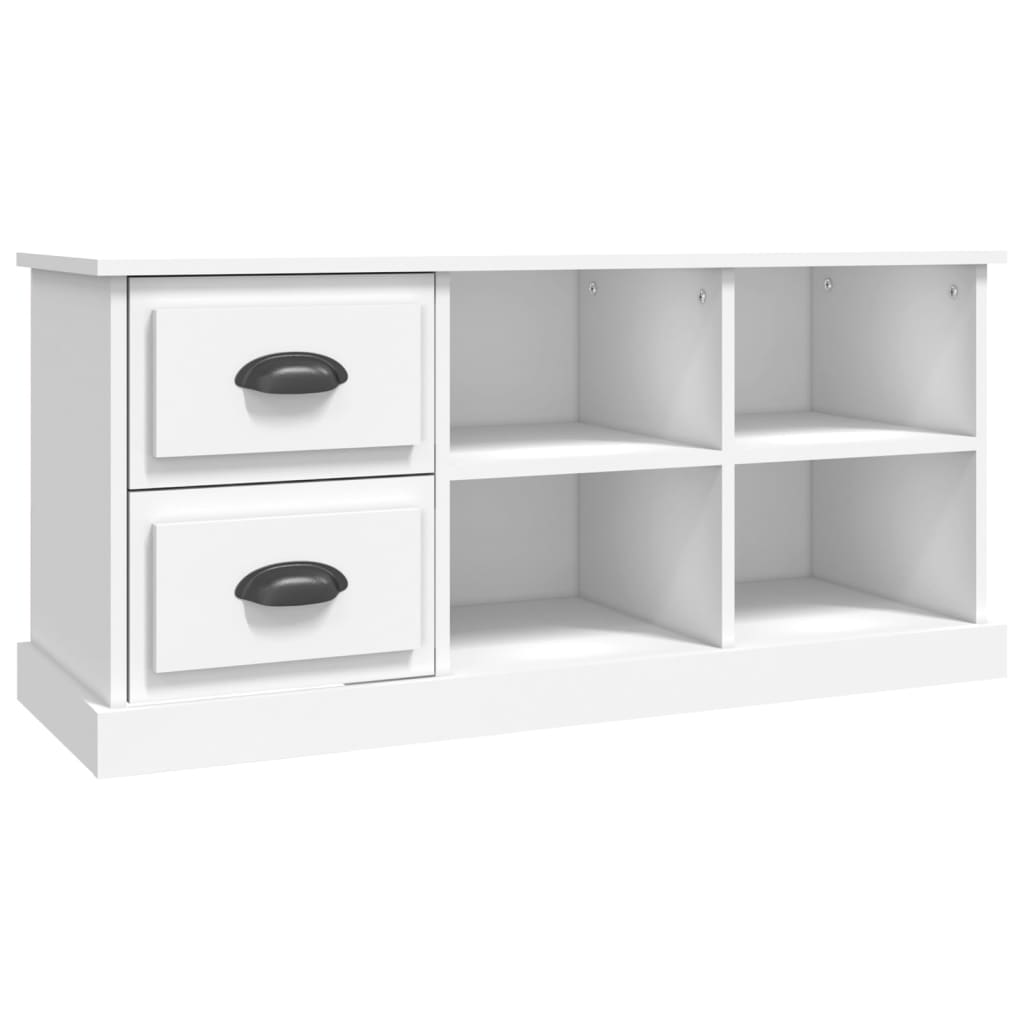 TV-Schrank Weiß 102x35,5x47,5 cm Holzwerkstoff - Pazzar.ch