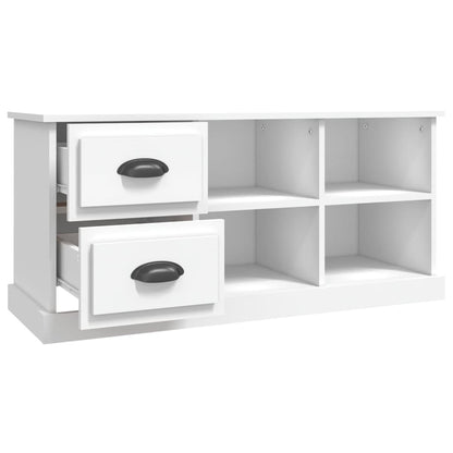 TV-Schrank Weiß 102x35,5x47,5 cm Holzwerkstoff - Pazzar.ch
