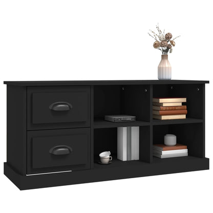 TV-Schrank Schwarz 102x35,5x47,5 cm Holzwerkstoff - Pazzar.ch