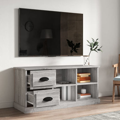 TV-Schrank Grau Sonoma 102x35,5x47,5 cm Holzwerkstoff - Pazzar.ch