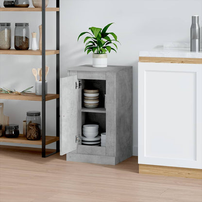 Sideboard Betongrau 37,5x35,5x67,5 cm Holzwerkstoff - Pazzar.ch
