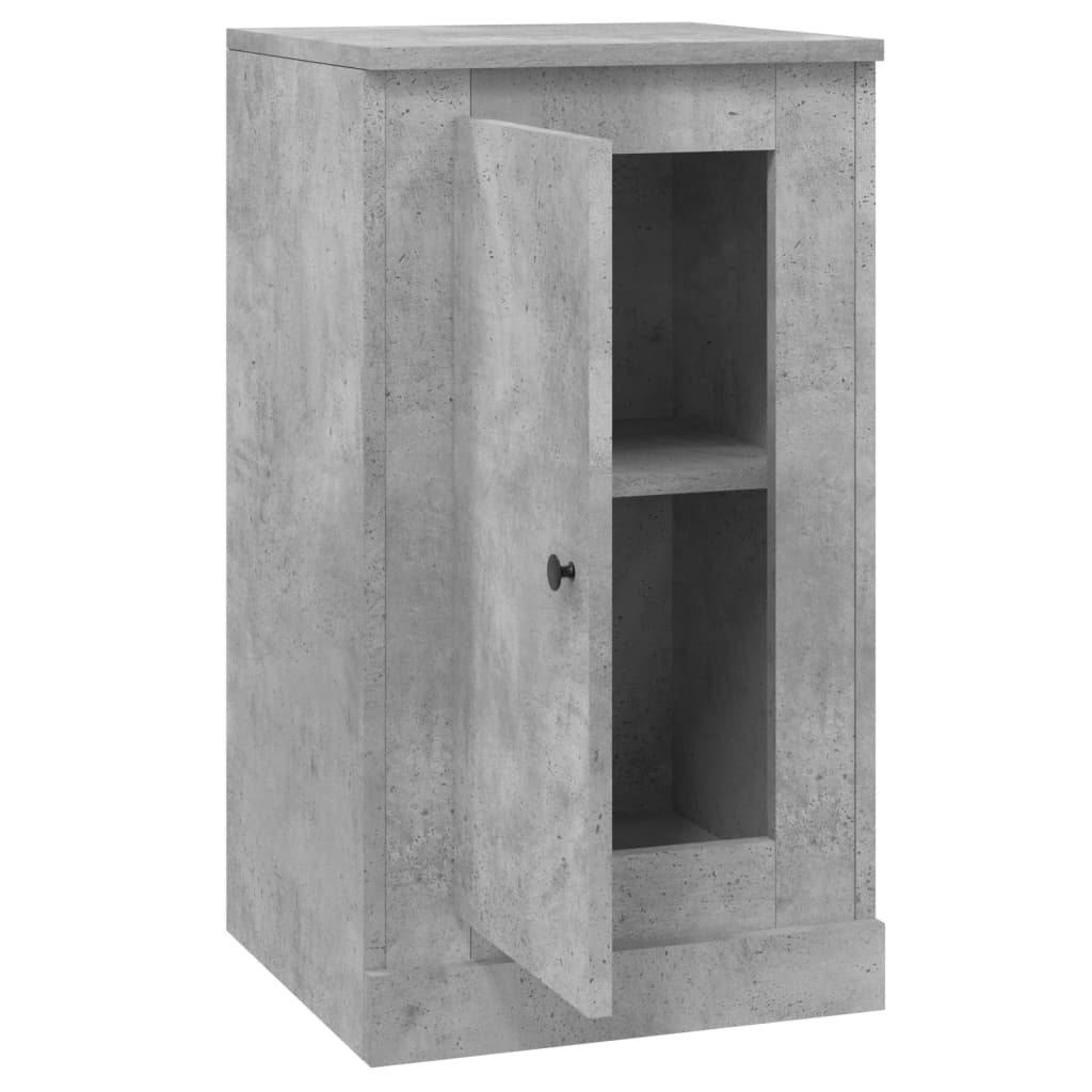 Sideboard Betongrau 37,5x35,5x67,5 cm Holzwerkstoff - Pazzar.ch