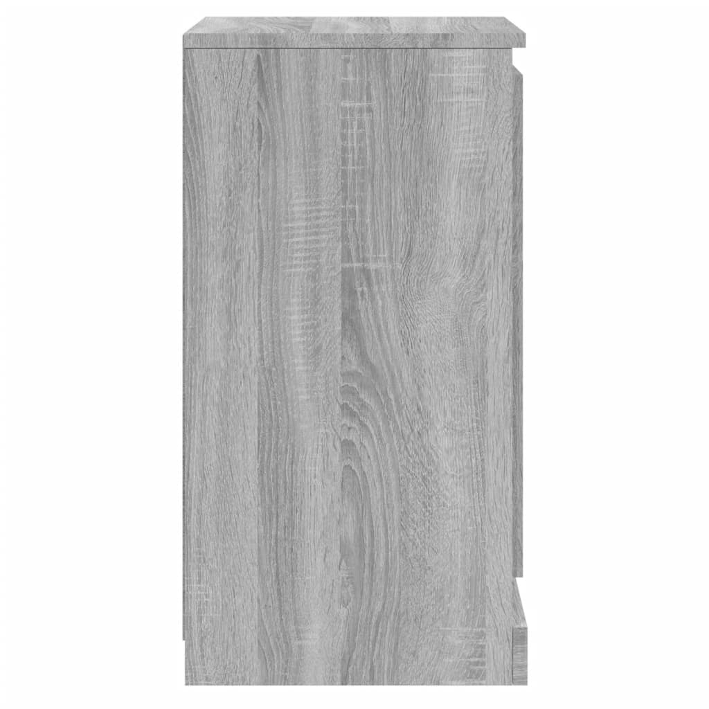 Sideboard Grau Sonoma 37,5x35,5x67,5 cm Holzwerkstoff - Pazzar.ch