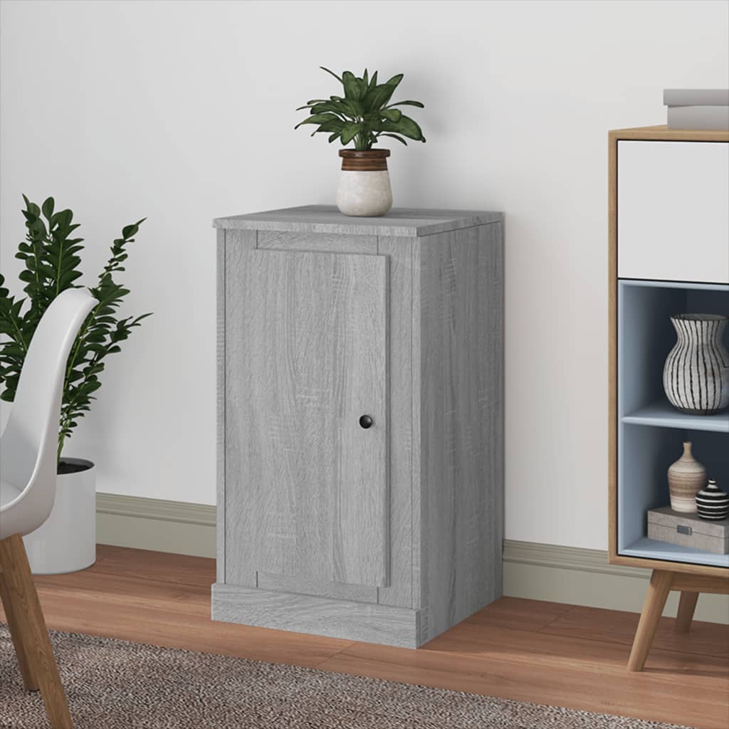 Sideboard Grau Sonoma 37,5x35,5x67,5 cm Holzwerkstoff - Pazzar.ch