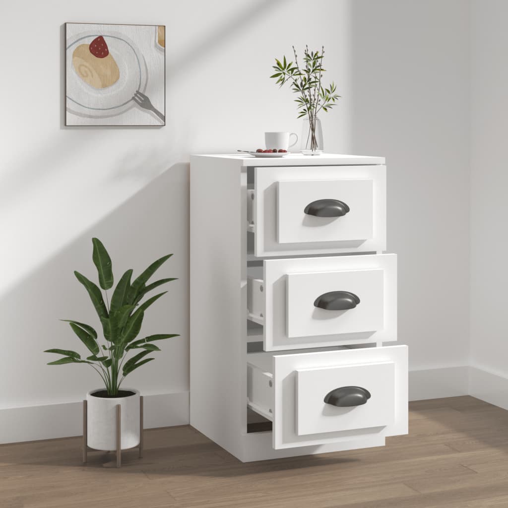 Sideboard Weiß 36x35,5x67,5 cm Holzwerkstoff - Pazzar.ch