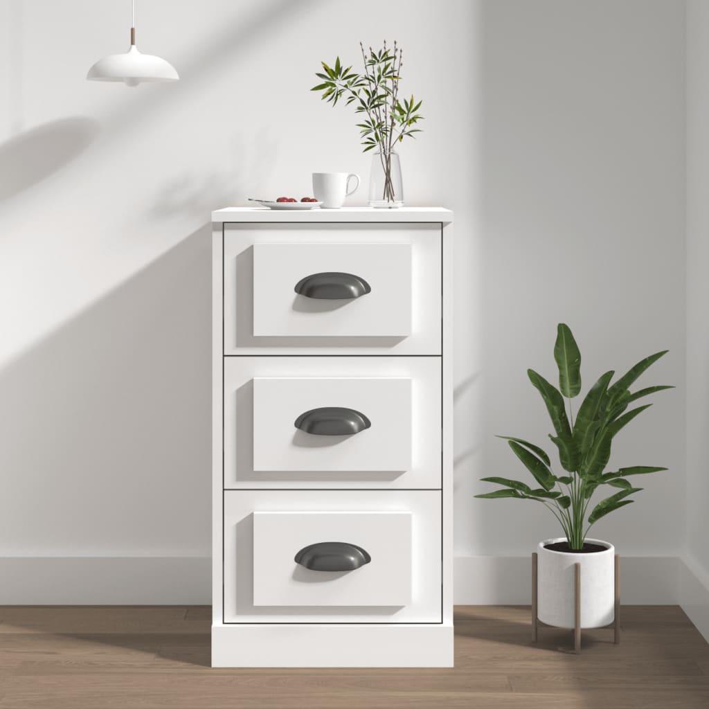 Sideboard Weiß 36x35,5x67,5 cm Holzwerkstoff - Pazzar.ch