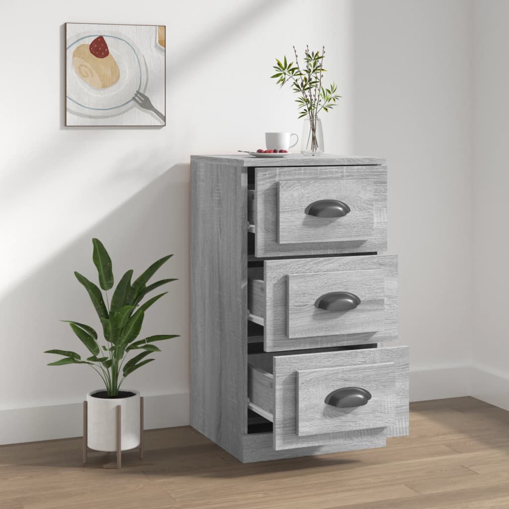 Sideboard Grau Sonoma 36x35,5x67,5 cm Holzwerkstoff - Pazzar.ch