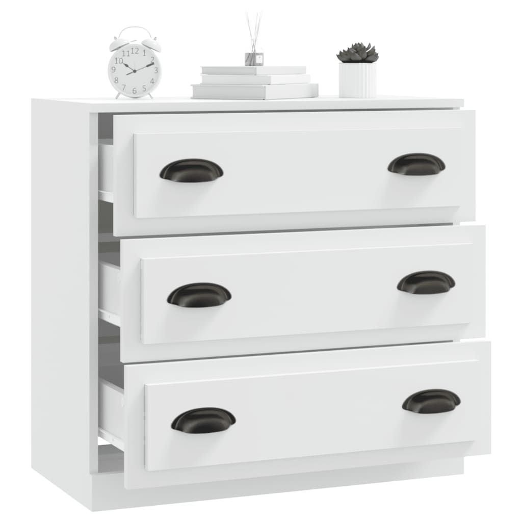 Sideboard Weiß 70x35,5x67,5 cm Holzwerkstoff - Pazzar.ch
