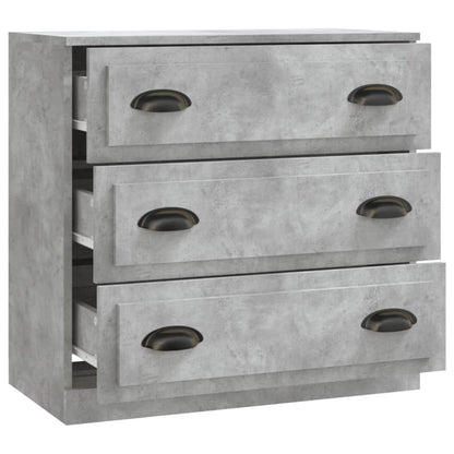 Sideboard Betongrau 70x35,5x67,5 cm Holzwerkstoff - Pazzar.ch