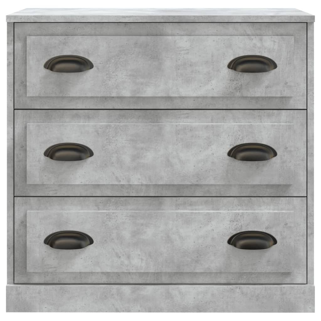 Sideboard Betongrau 70x35,5x67,5 cm Holzwerkstoff - Pazzar.ch