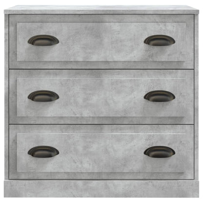 Sideboard Betongrau 70x35,5x67,5 cm Holzwerkstoff - Pazzar.ch