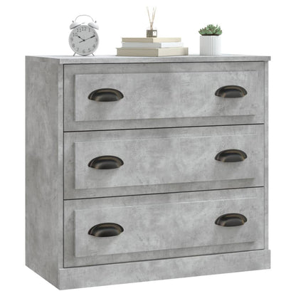 Sideboard Betongrau 70x35,5x67,5 cm Holzwerkstoff - Pazzar.ch