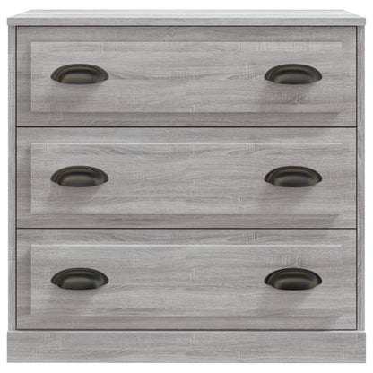 Sideboard Grau Sonoma 70x35,5x67,5 cm Holzwerkstoff - Pazzar.ch